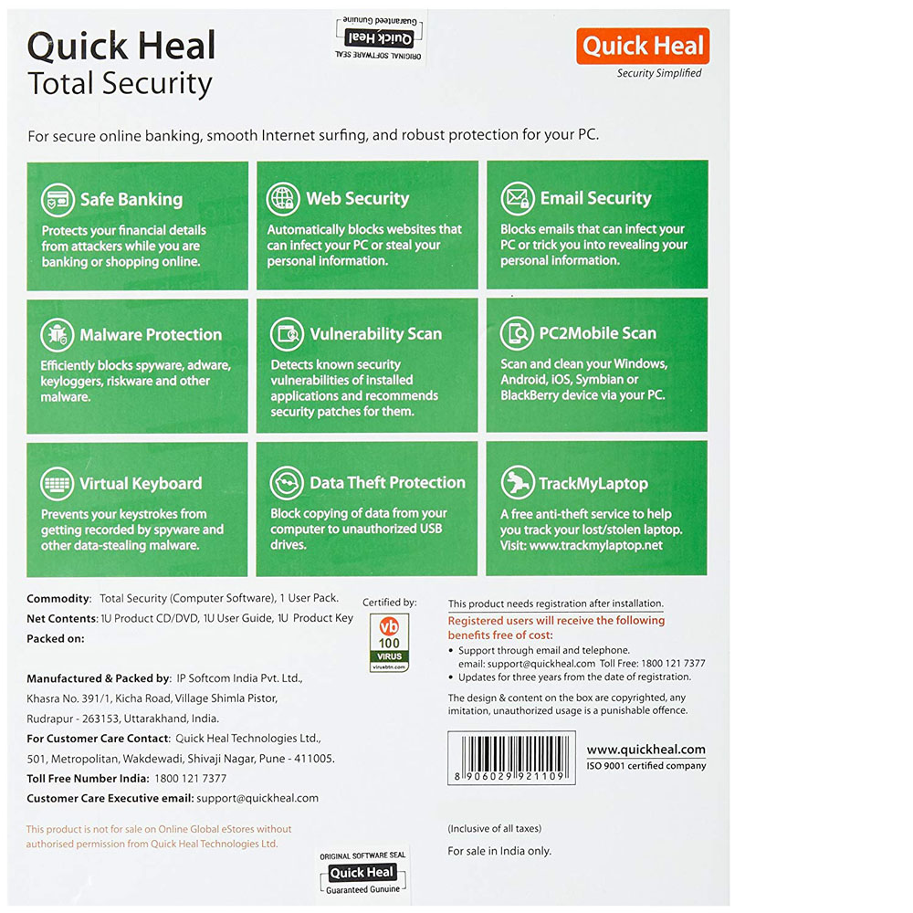 1670320052.Quick heal Total Security Antivirus Back